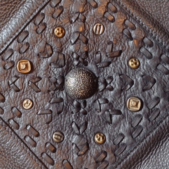 NWT OLD TREND Lone Road Black Leather Bag RARE SOLD OUT htf - Picture 7 of 16